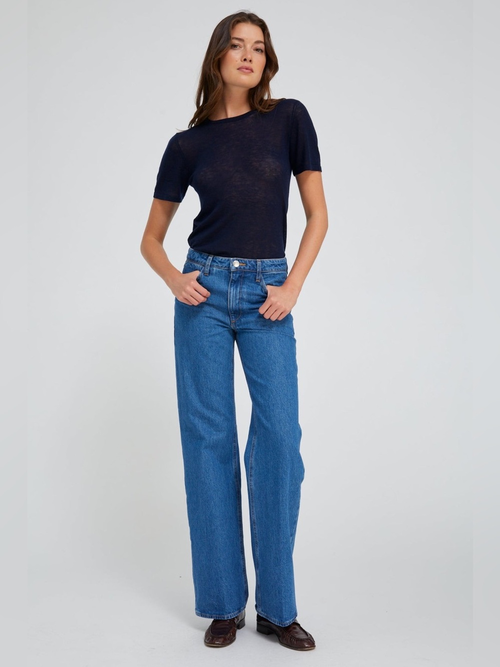 SPRWMN Low Rise Baggy Jeans - Picture 3 of 10